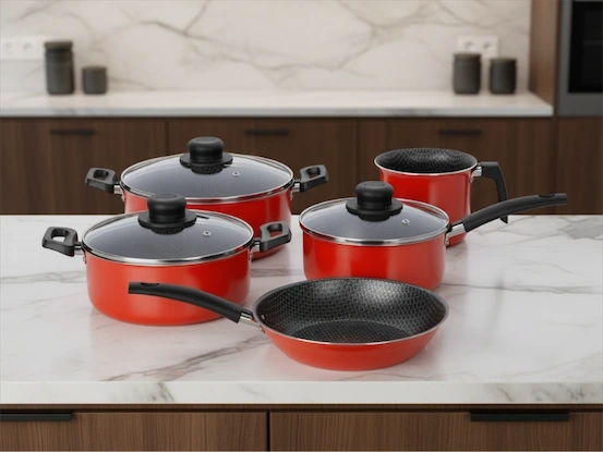 linha gourmet vermelha Antiaderentes Multiflon para Distribuidores e Lojistas