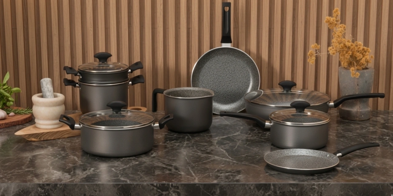 Linha Petra+ Indução - panelas de indução Antiaderentes para Atacado